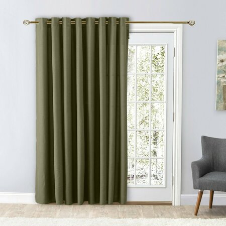 RICARDO Ricardo Glasgow Grommet Patio Curtain Panel with Wand 03800-79-484-25